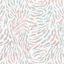 Serenity Tiger Stripe White Fabric