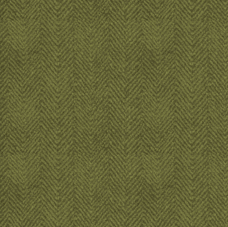 Woolies Flannel Herringbone Green Yardage