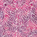 Tropical Bliss Mini Tossed Leaves Neutral Snow Fabric