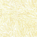 Tropical Bliss Tossed Leaves White Fabric