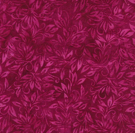 Tropical Bliss Palm Cluster Pink Magenta Fabric