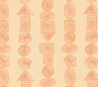 For My Boys Milo Geometric Sherbet Fabric