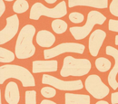 For My Boys Milo Wiggle Geometric Peach Fabric
