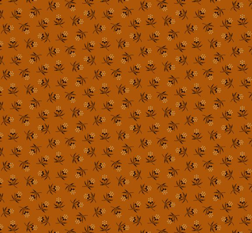 Cheddar & Coal III Berries Cheddar Fabric