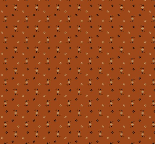 Cheddar & Coal III Triangle Dots Cheddar Fabric