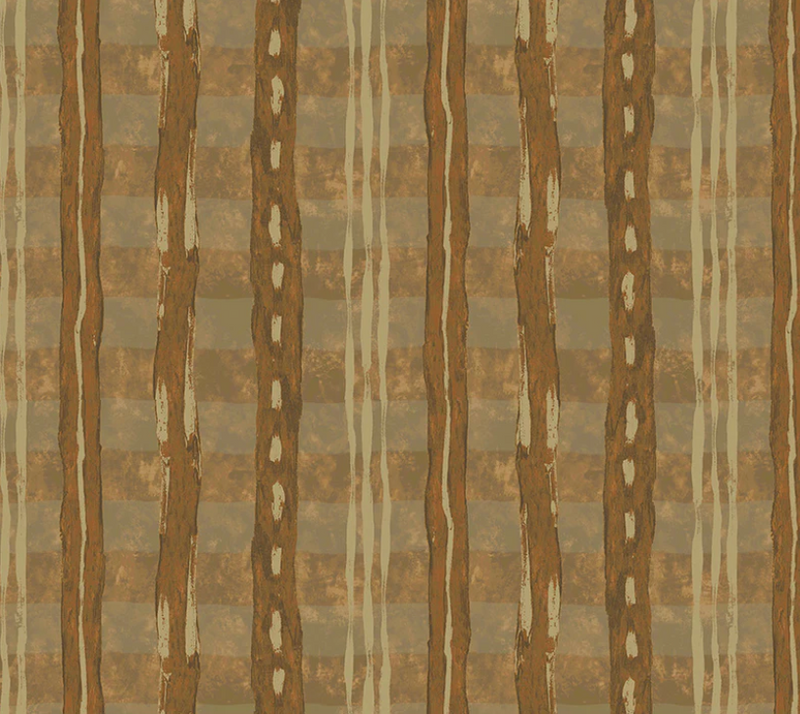 Sketchbook 21 Ribbons Backroad Fabric
