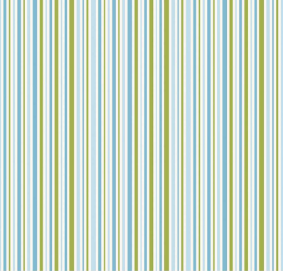 Little Darlin' Stripes Blue Fabric