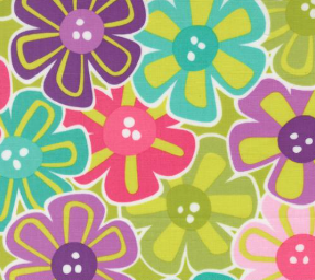 Pick Me Petal Pickin Lime Fabric