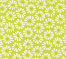 Pick Me Lazy Daisy Lime Fabric