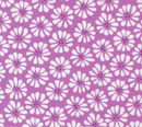 Pick Me Lazy Daisy Lilac Fabric