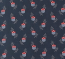 American Gatherings III 49320 16 Navy Fabric