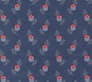 American Gatherings III 49320 14 Nautical Blue Fabric
