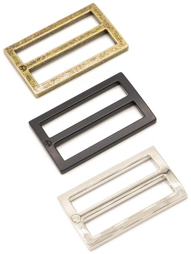 1.5" Flat Widemouth SLider Black
