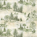 The Jolly North Scenic Toile Green