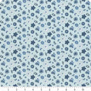 Blue Blooms and Threads Blue