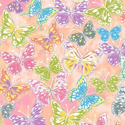 Summer Dreams Summer Rhythm Peach Yardage