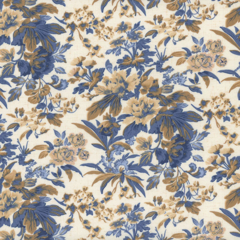 Radiance Medium Floral Cream Yardage