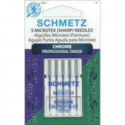 Chrome Microtex Needle 70/10