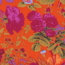 Kaffe Fassett Collective February 2025 Gradi Floral Tomato Fabric