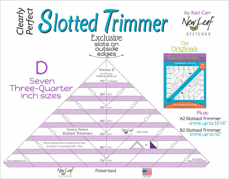 Clearly Perfect Slotted Trimmer D